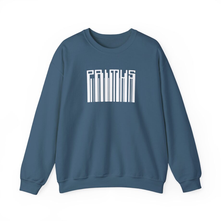 Primus Black Barcode Unisex Heavy Blend™ Crewneck Sweatshirt