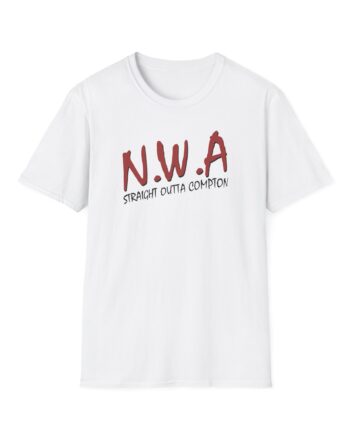 NWA Straight Outta Compton Unisex Softstyle T-Shirt