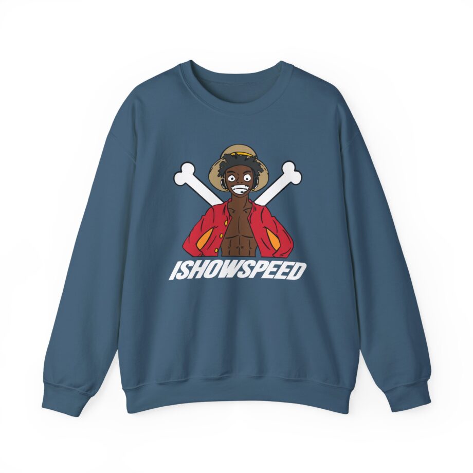 Luffy Ishowspeed Unisex Heavy Blend™ Crewneck Sweatshirt