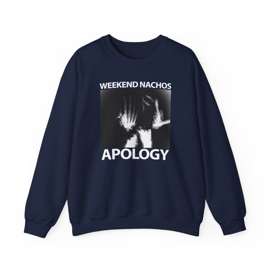 Weekend Nachos Apology Unisex Heavy Blend™ Crewneck Sweatshirt