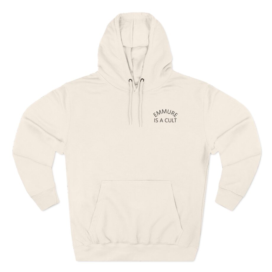 Emmure Cult Teal Bleach Three-Panel Fleece Hoodie