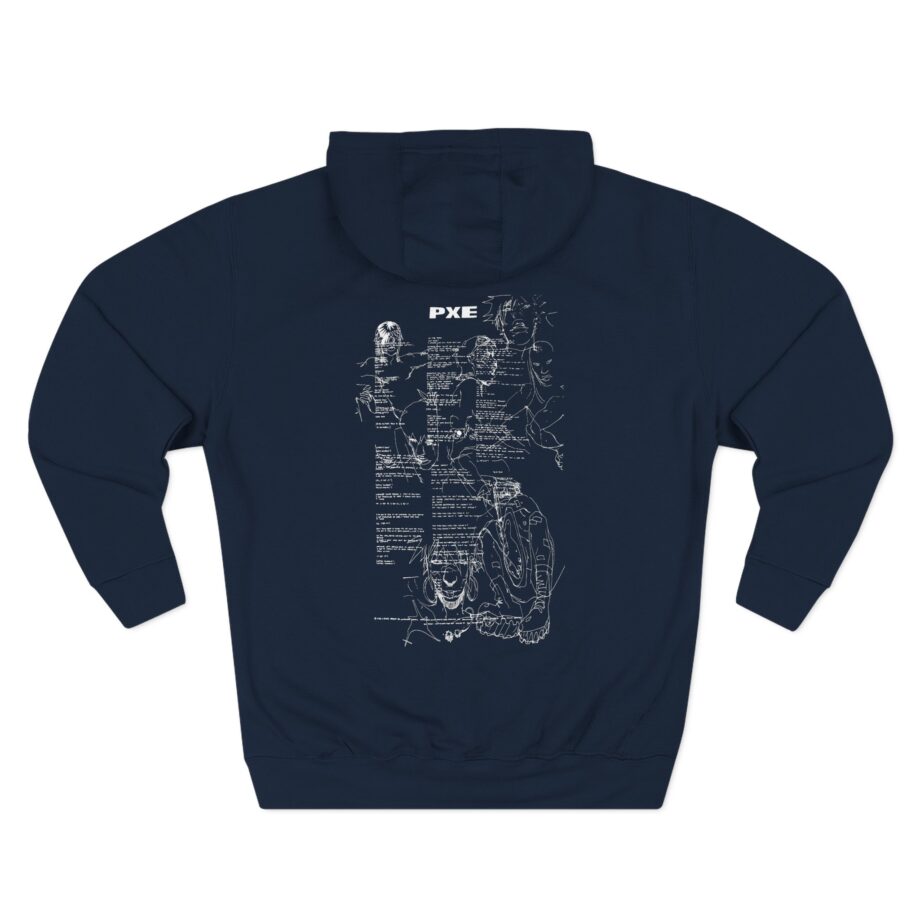 Ecco2k in the Flesh Three-Panel Fleece Hoodie