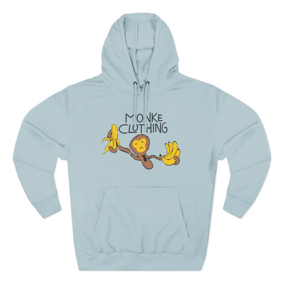 Spoonkid Basquiat Monke Three-Panel Fleece Hoodie