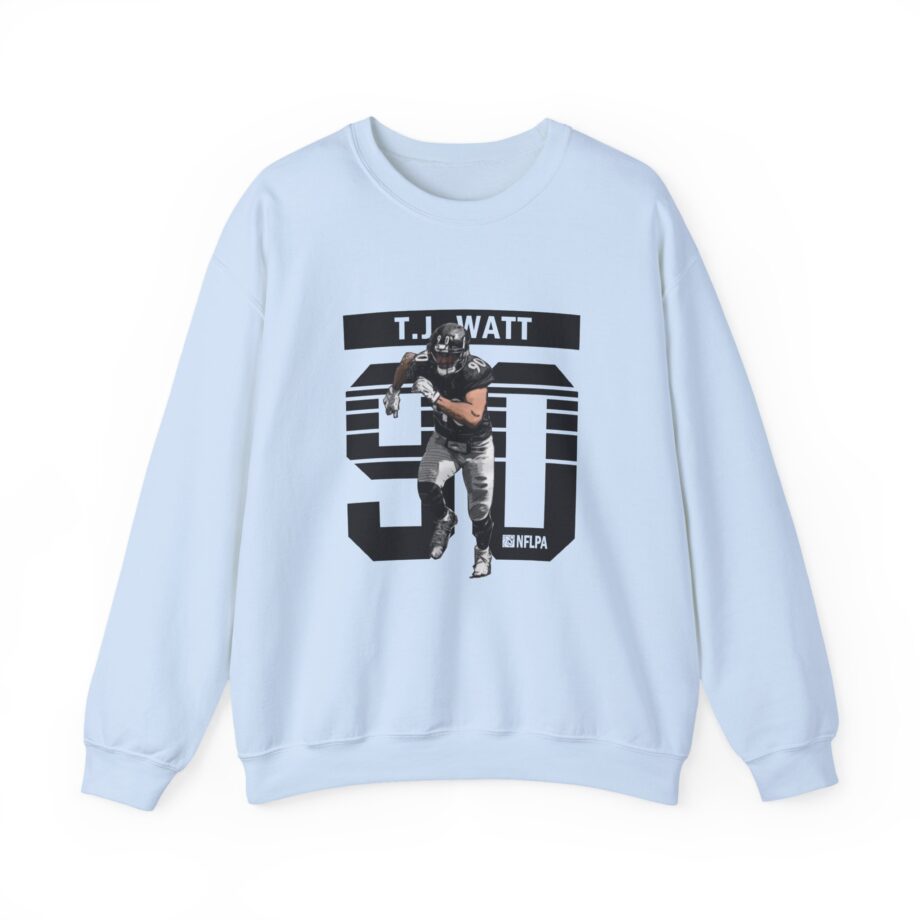 Tj Watt Grunge Unisex Heavy Blend™ Crewneck Sweatshirt