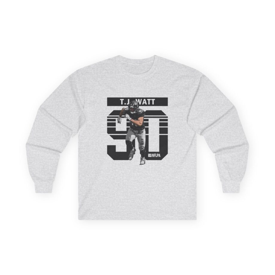 Tj Watt Grunge Unisex Ultra Cotton Long Sleeve Tee