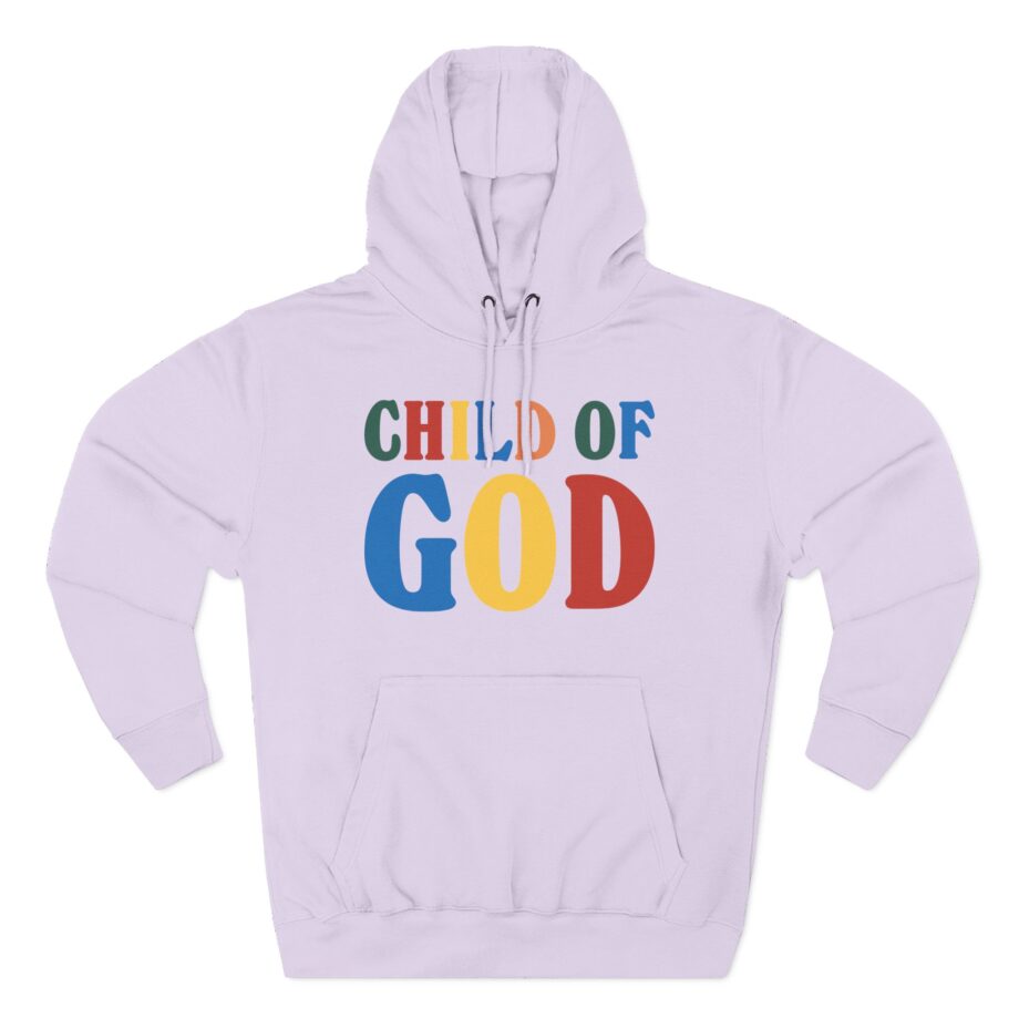 Child of God Three-Panel Fleece Hoodie