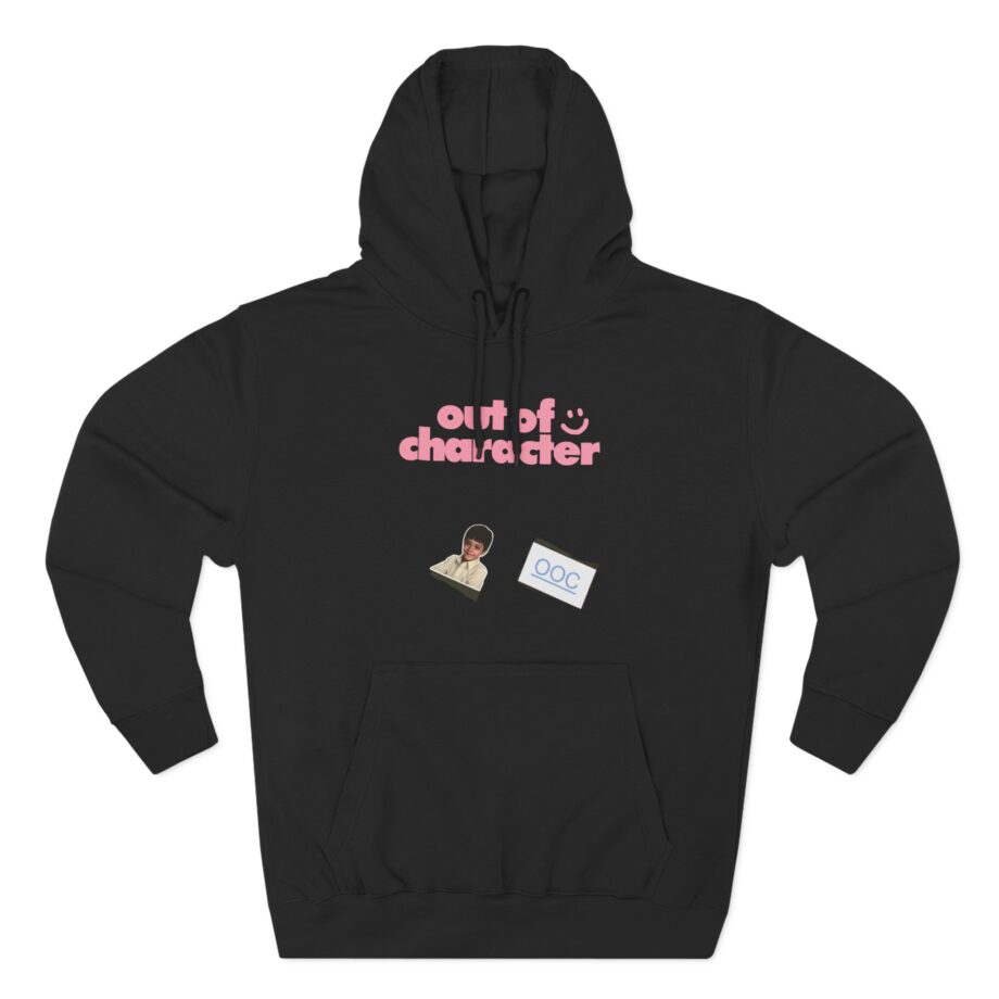 Out of Character Three-Panel Fleece Hoodie
