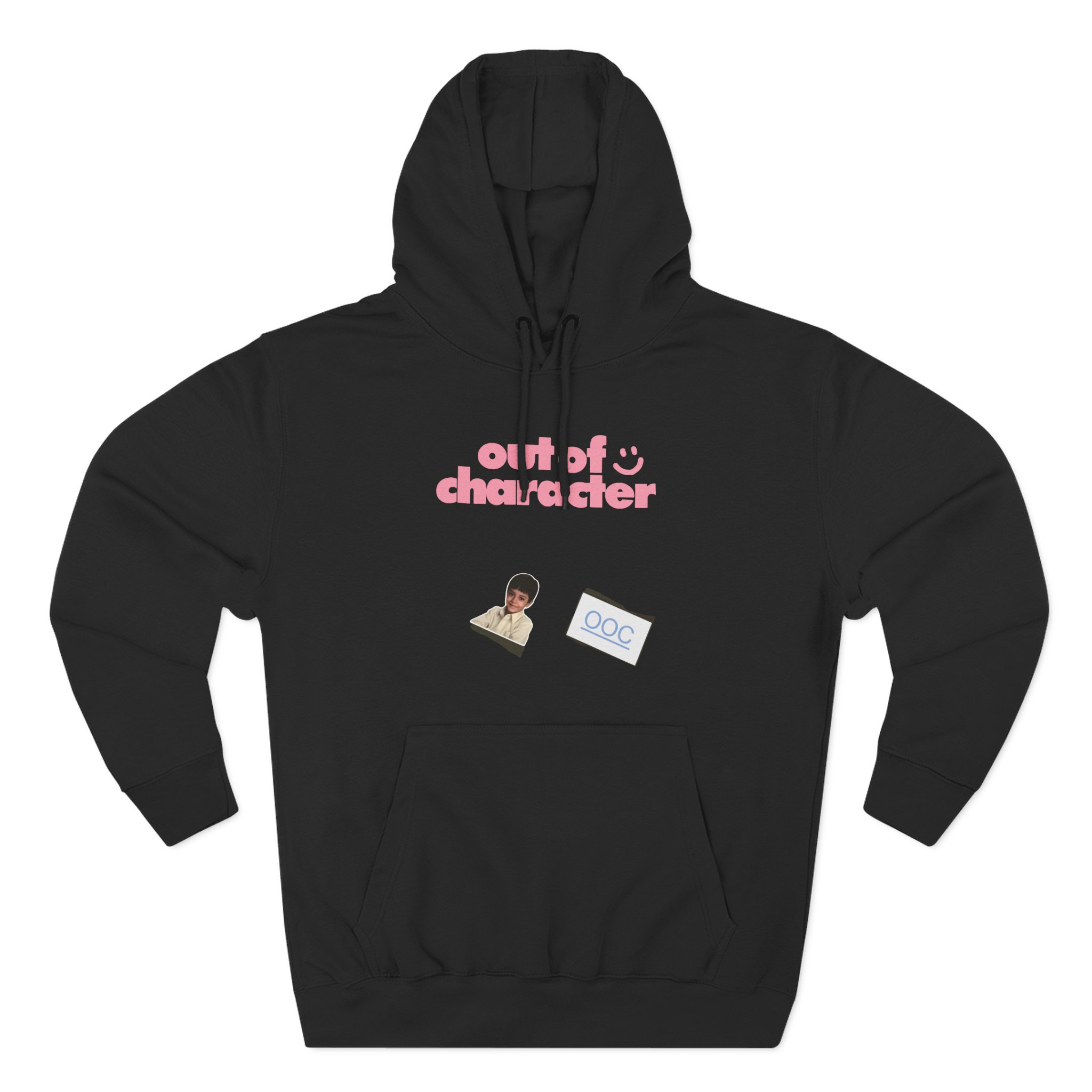 Out of Character Three-Panel Fleece Hoodie