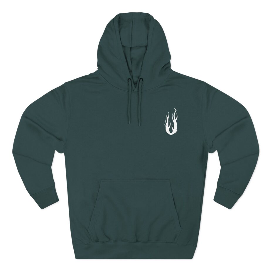 August Burns Red Burning Flowers Three-Panel Fleece Hoodie