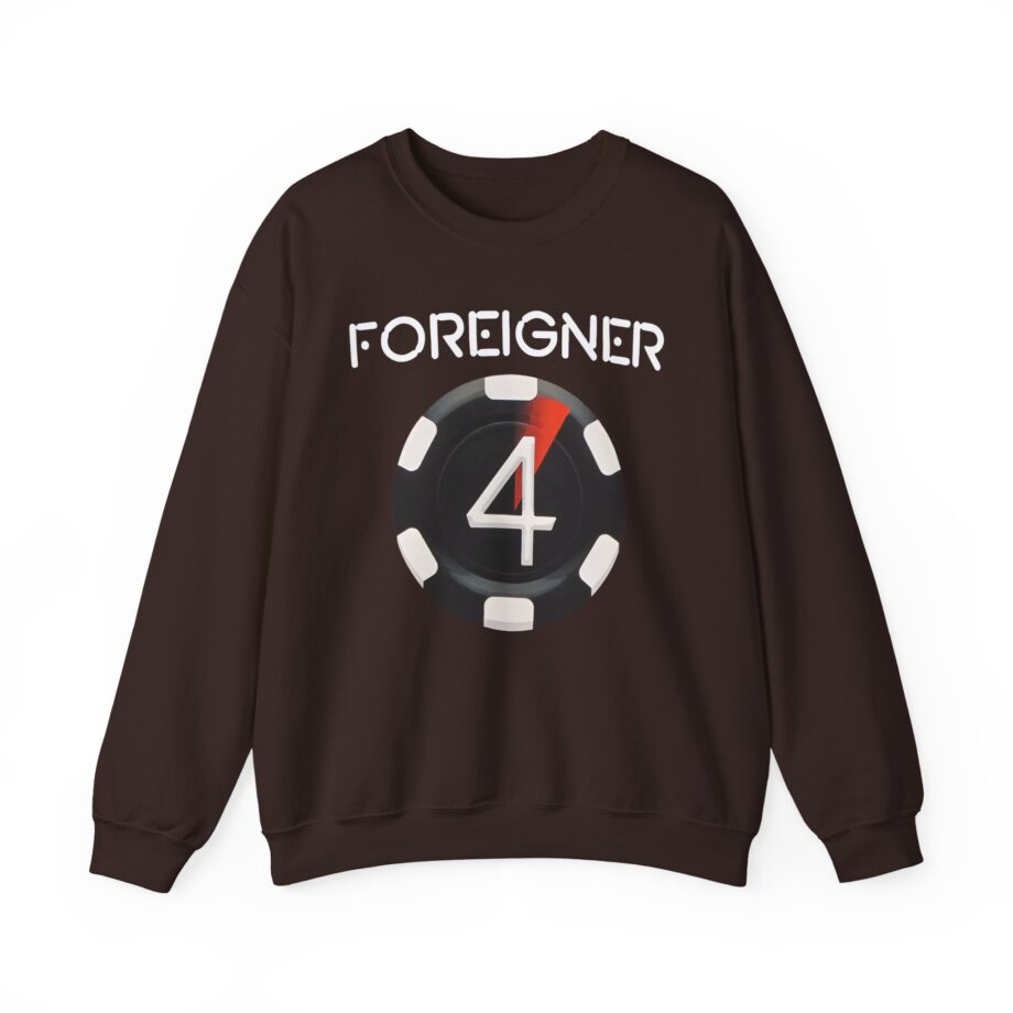 Foreigner 4 Poker Chip Unisex Heavy Blend™ Crewneck Sweatshirt
