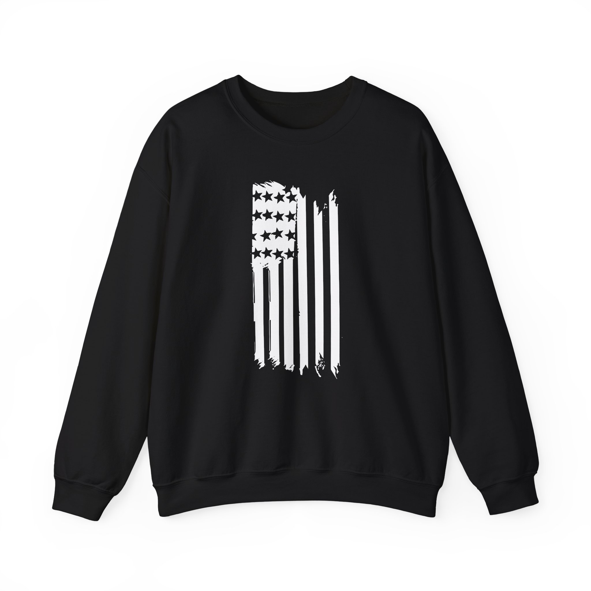 Patty Mayo Flag Americana Unisex Heavy Blend Crewneck Sweatshirt