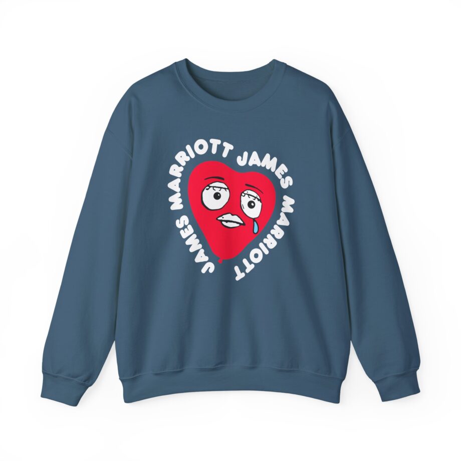 James Marriott Are We There Yet Heart Unisex Heavy Blend™ Crewneck Sweatshirt