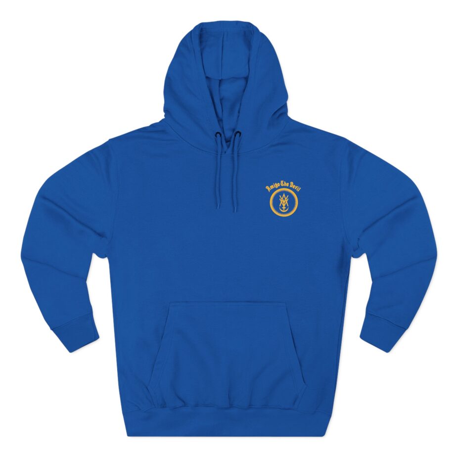 Amigo the Devil  Three-Panel Fleece Hoodie