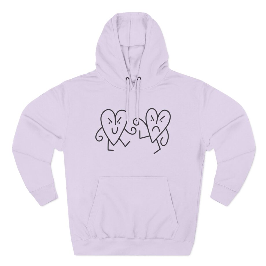 Makko Three-Panel Fleece Hoodie
