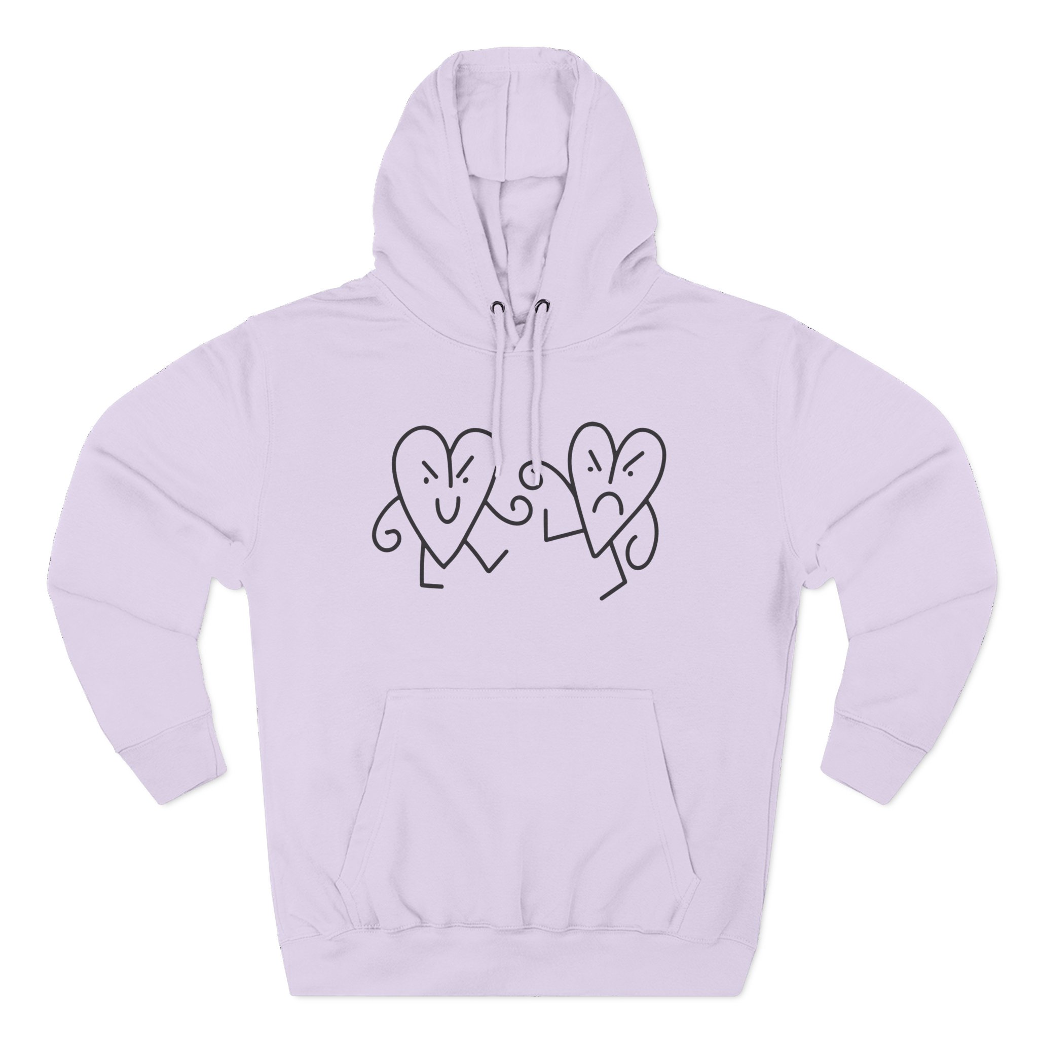 Makko Three-Panel Fleece Hoodie