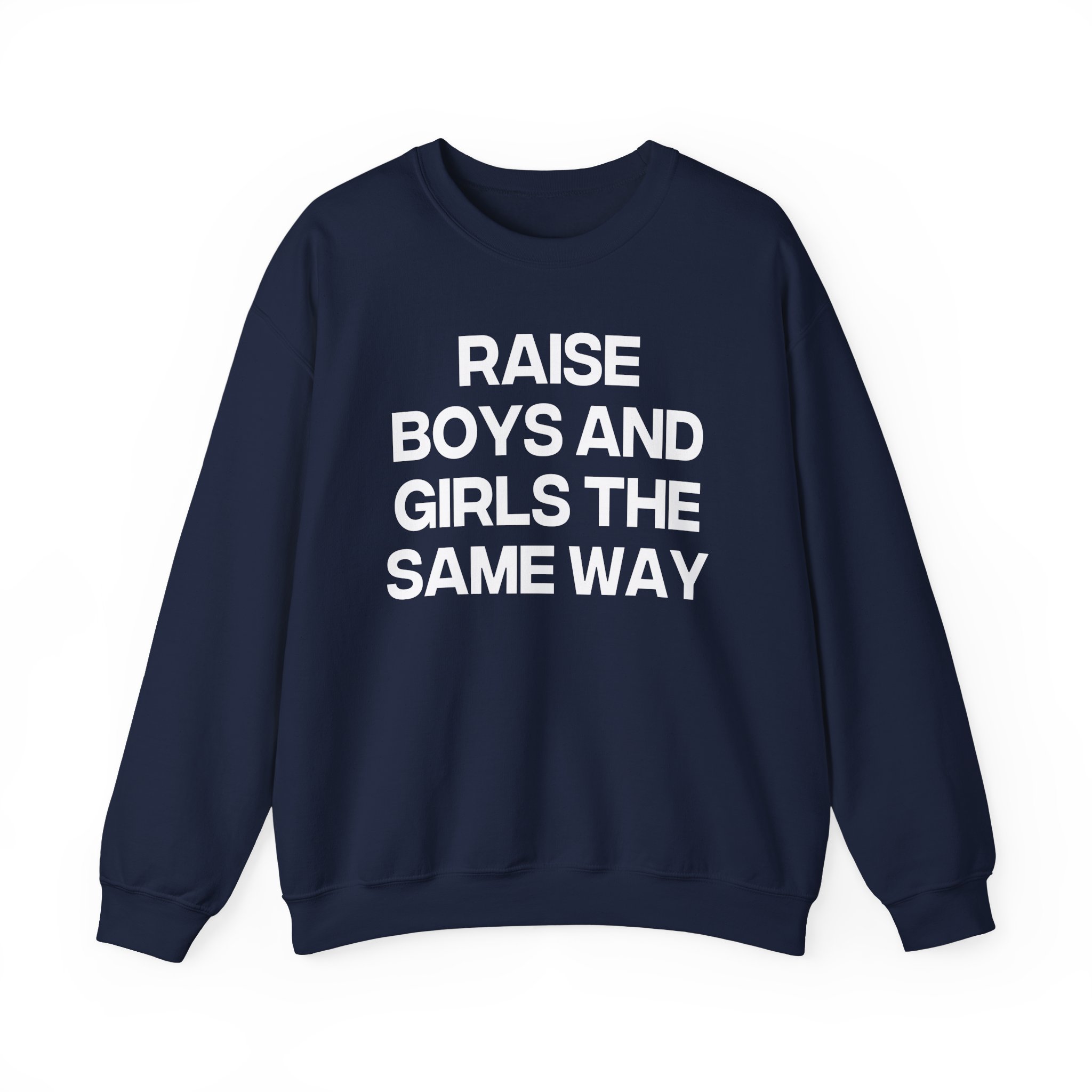 Jenny Holzer Raise the Same Way Unisex Heavy Blendâ„¢ Crewneck Sweatshirt