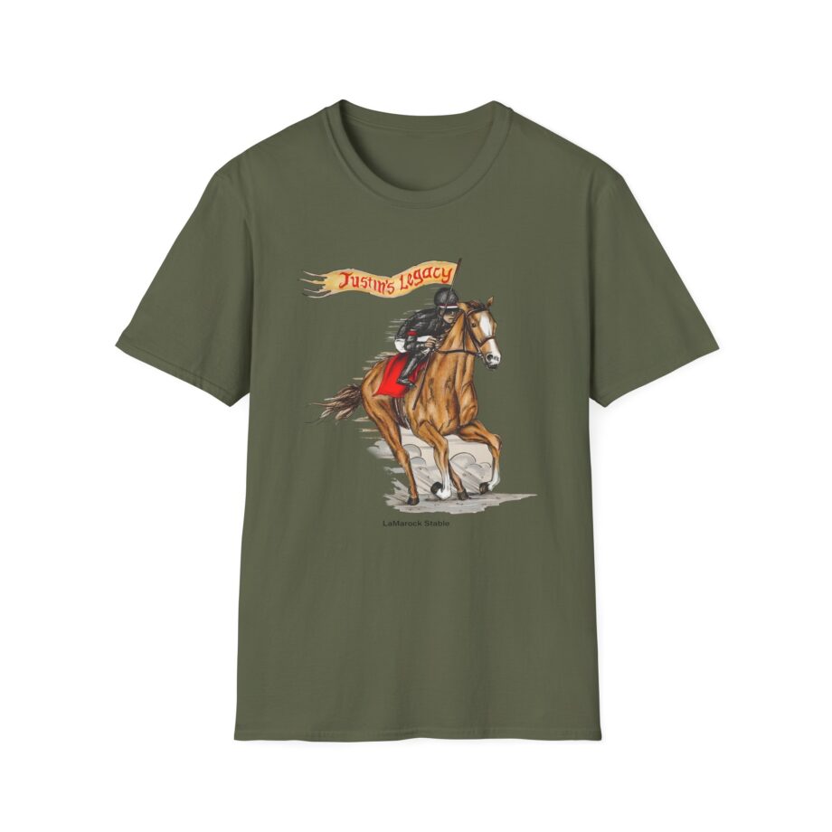 Arcangel Justin's Legacy Lamarock Stable Unisex Softstyle T-Shirt