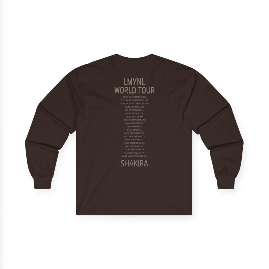 Shakira Dollar Bill Unisex Ultra Cotton Long Sleeve Tee