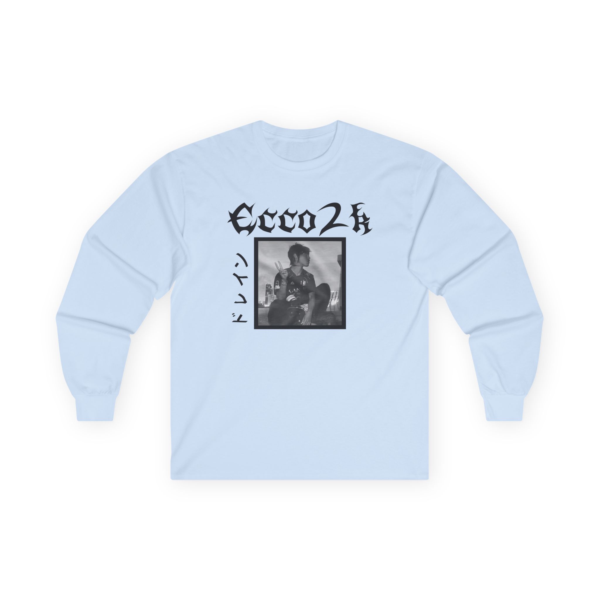 Ecco2k Unisex Ultra Cotton Long Sleeve Tee