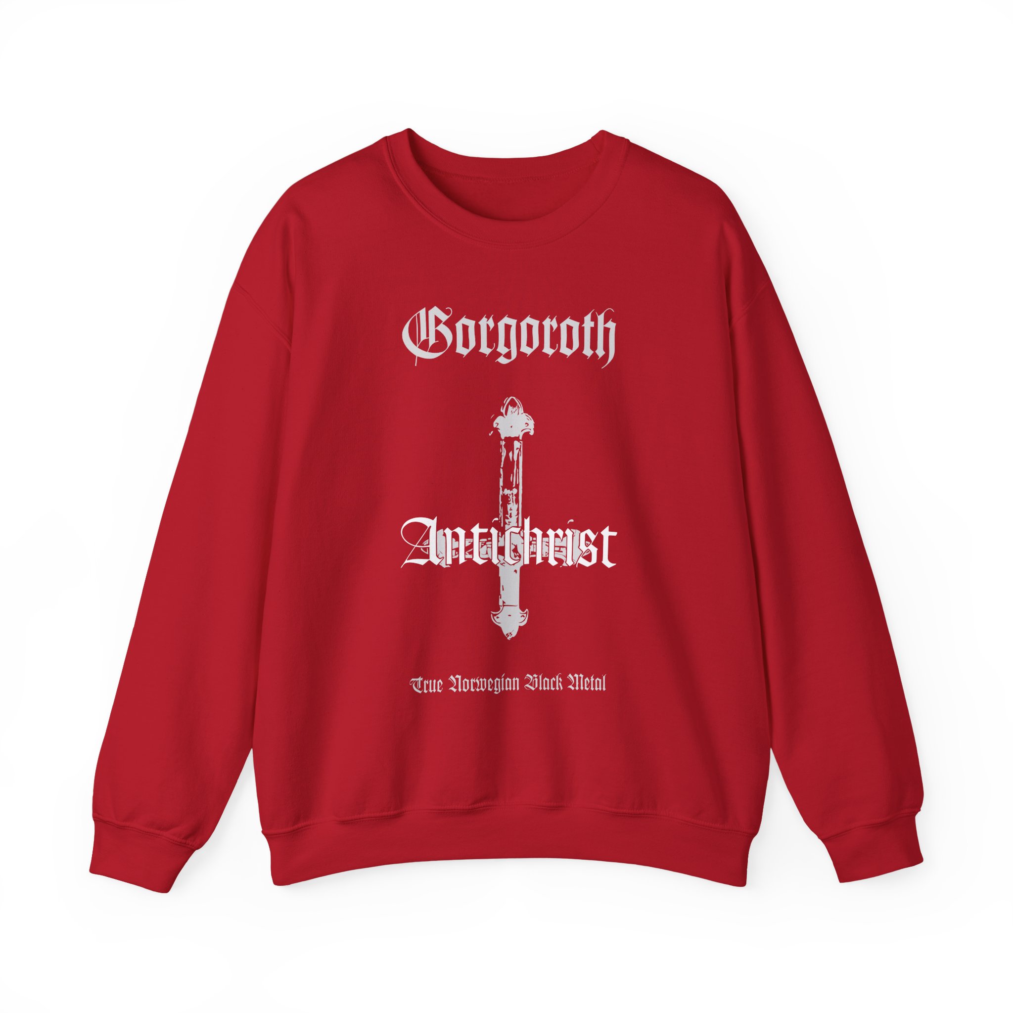 Gorgoroth Antichrist Unisex Heavy Blendâ„¢ Crewneck Sweatshirt