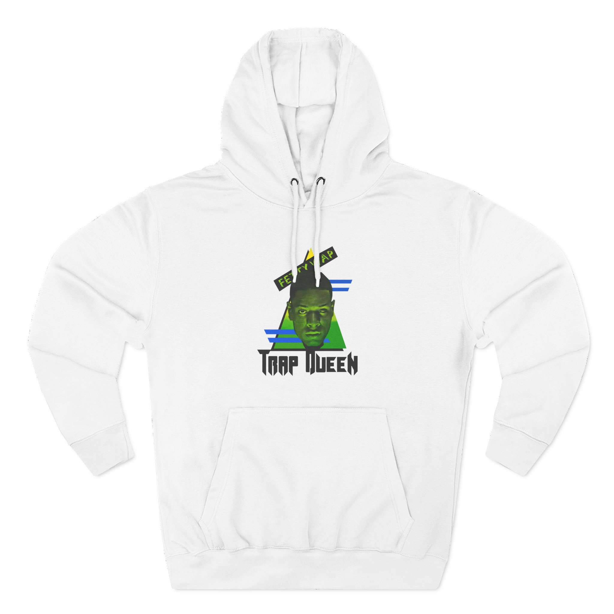 Fetty Wap Trap Queen Three-Panel Fleece Hoodie