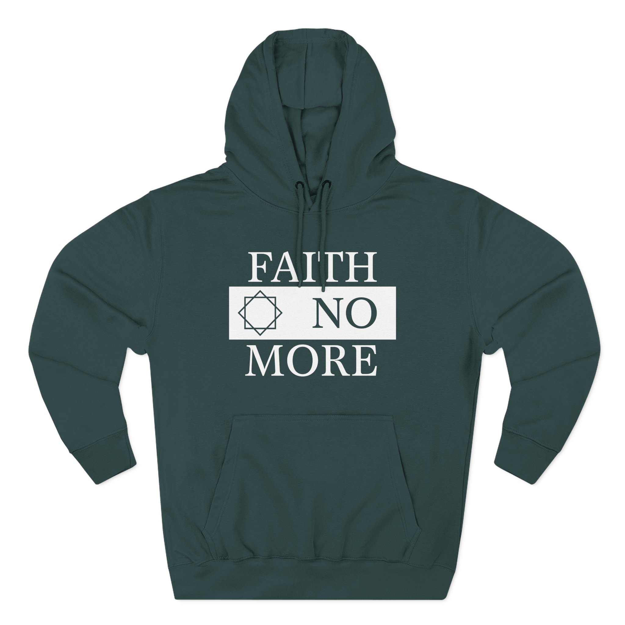 Faith No More Logo Three-Panel Fleece Hoodie