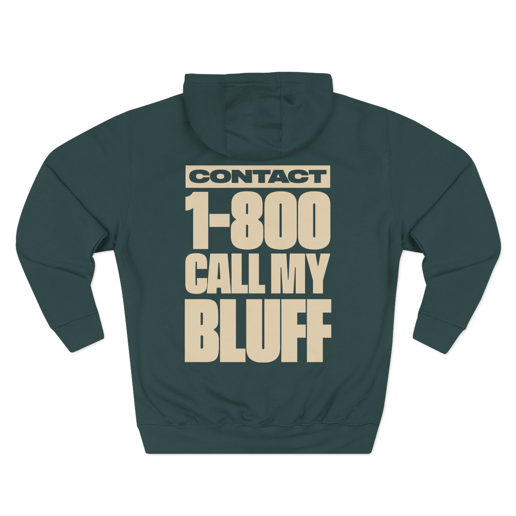 Clipse 1-800 Call My Bluff Three-Panel Fleece Hoodie