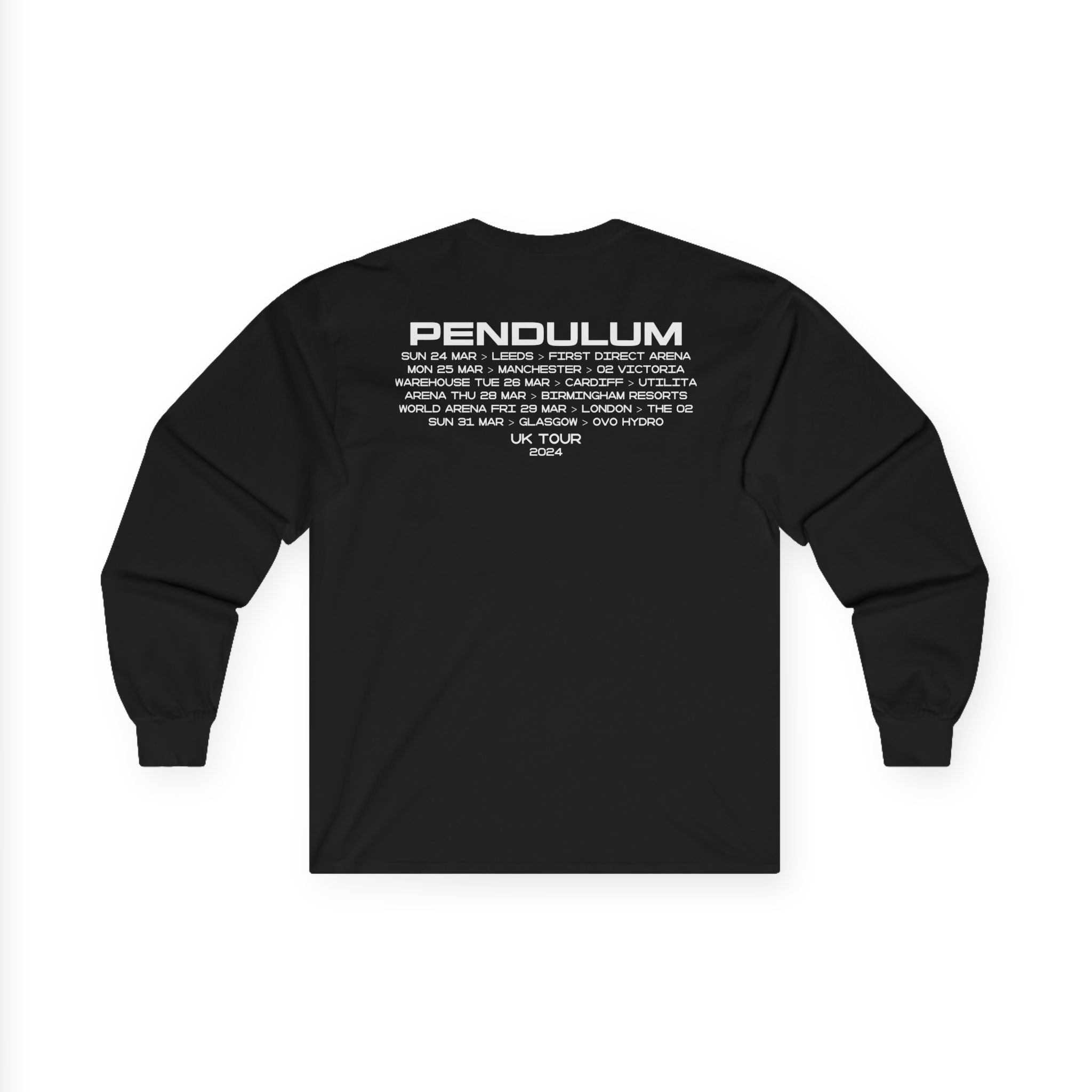Pendulum Uk Tour Maze Unisex Ultra Cotton Long Sleeve Tee