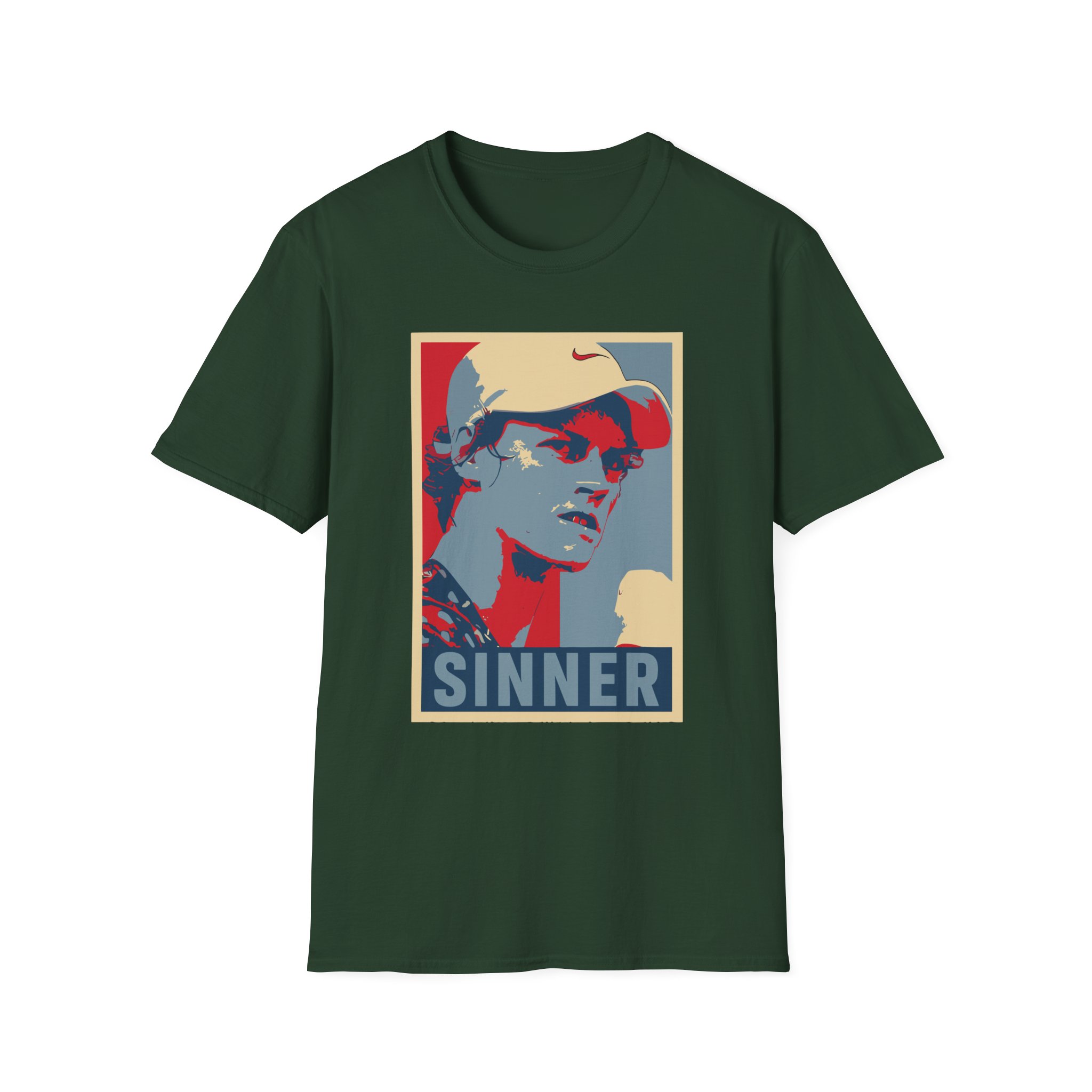 Jannik Sinner Unisex Softstyle T-Shirt