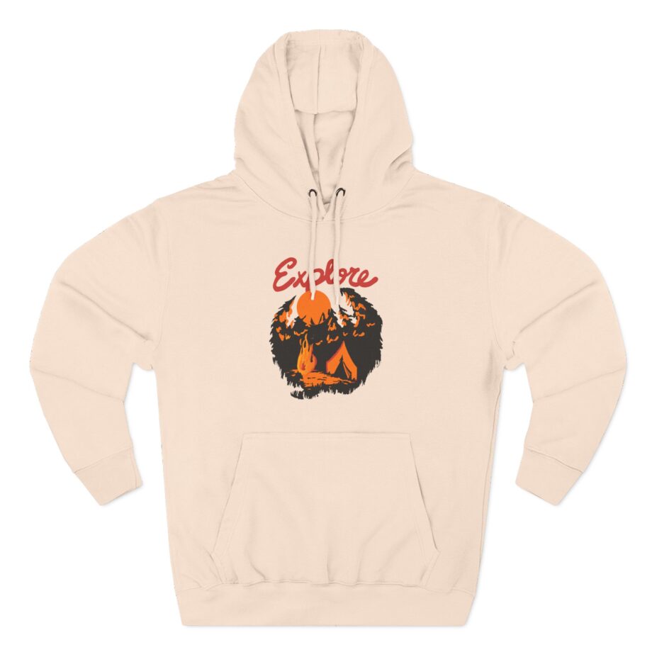 Camp Wendigoon Staff Three-Panel Fleece Hoodie