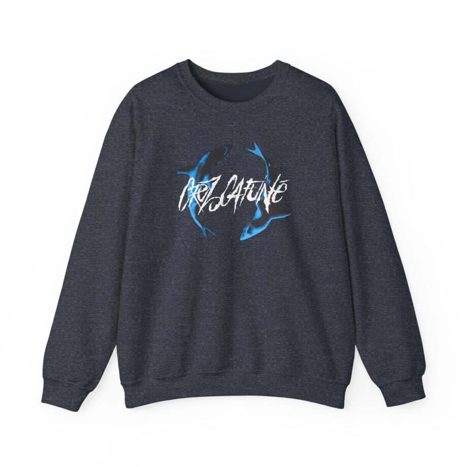 Cruz Cafune Double Shark Unisex Heavy Blend™ Crewneck Sweatshirt