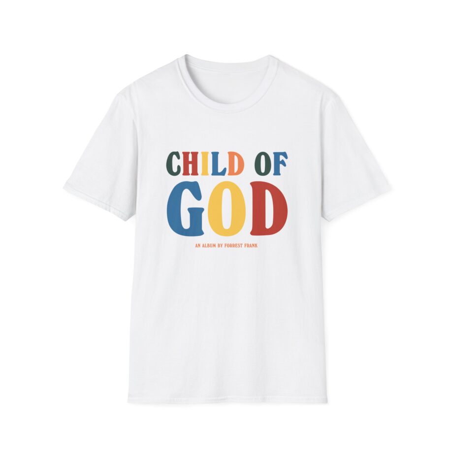 Forrest Frank Child of God by Forrest Unisex Softstyle T-Shirt