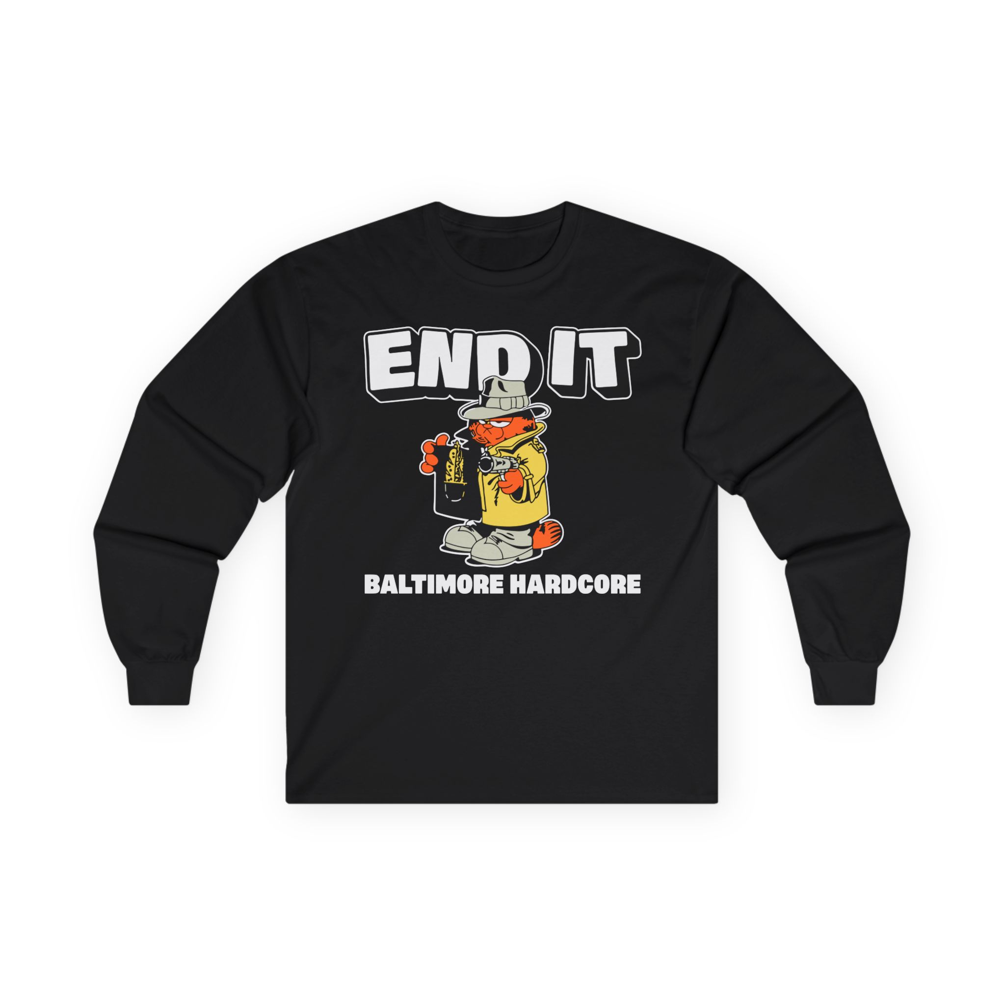 End It Baltimore Hardcore Unisex Ultra Cotton Long Sleeve Tee