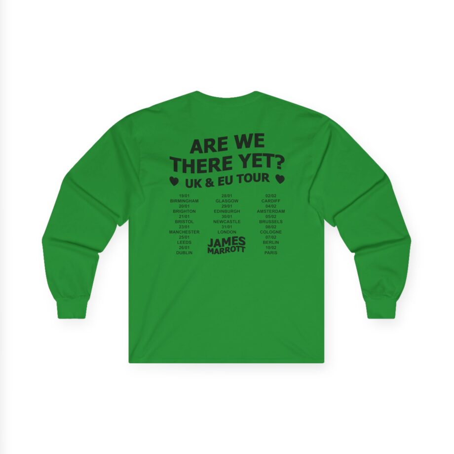 James Marriott 2024 Tour Logo Unisex Ultra Cotton Long Sleeve Tee