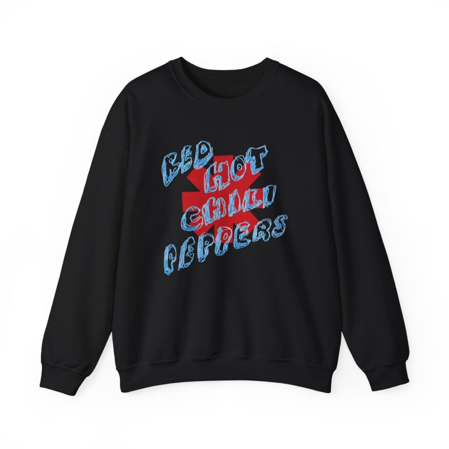 Red Hot Chili Peppers Scribbled Logo Unisex Heavy Blend™ Crewneck Sweatshirt