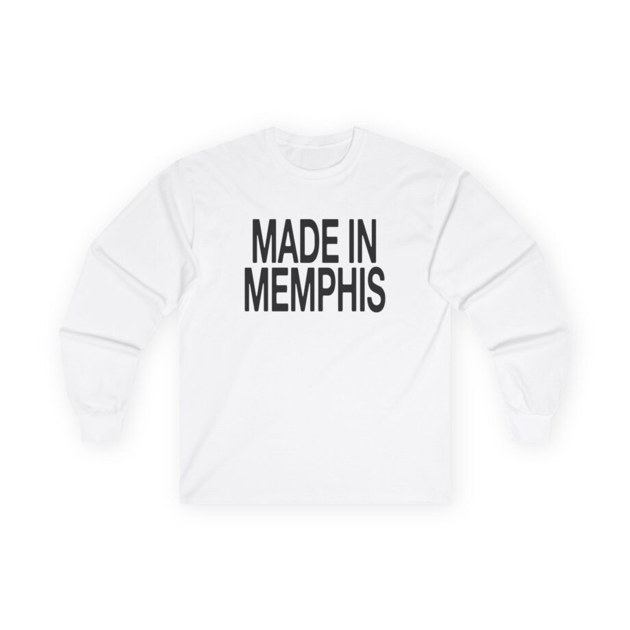 JT Made in Memphis Unisex Ultra Cotton Long Sleeve Tee
