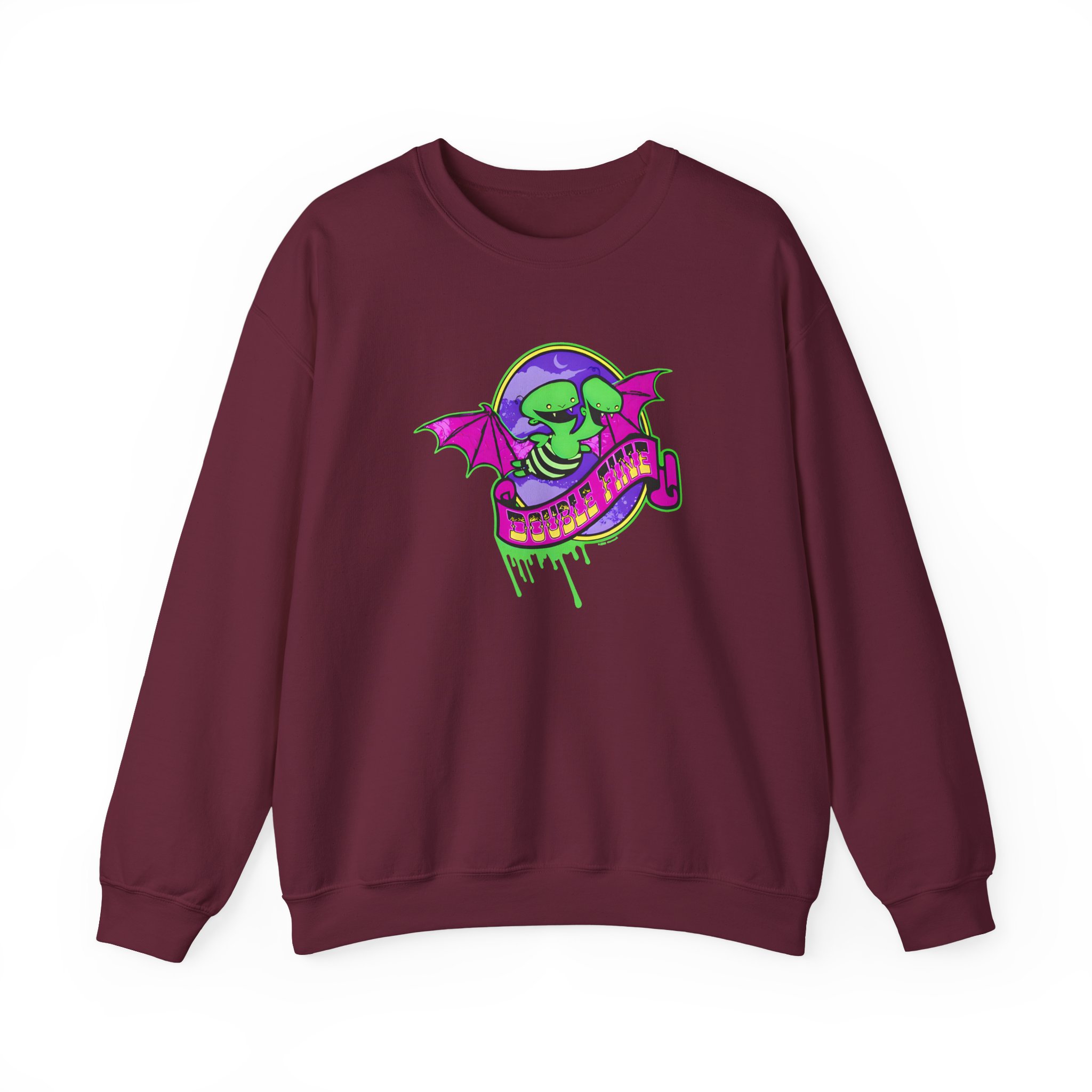 Double Fine Halloween Unisex Heavy Blendâ„¢ Crewneck Sweatshirt