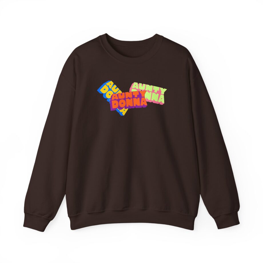 Aunty Donna Three Logo Unisex Heavy Blend™ Crewneck Sweatshirt