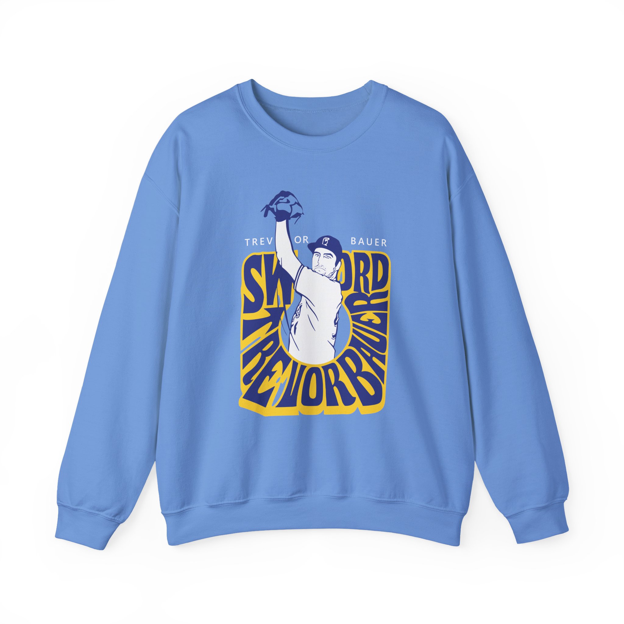 Trevor Bauer Unisex Heavy Blendâ„¢ Crewneck Sweatshirt
