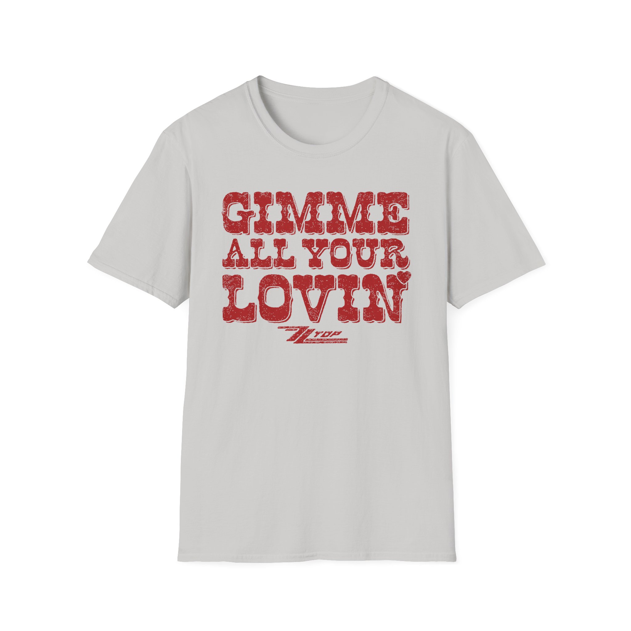ZZ Top Valentine's Day Unisex Softstyle T-Shirt