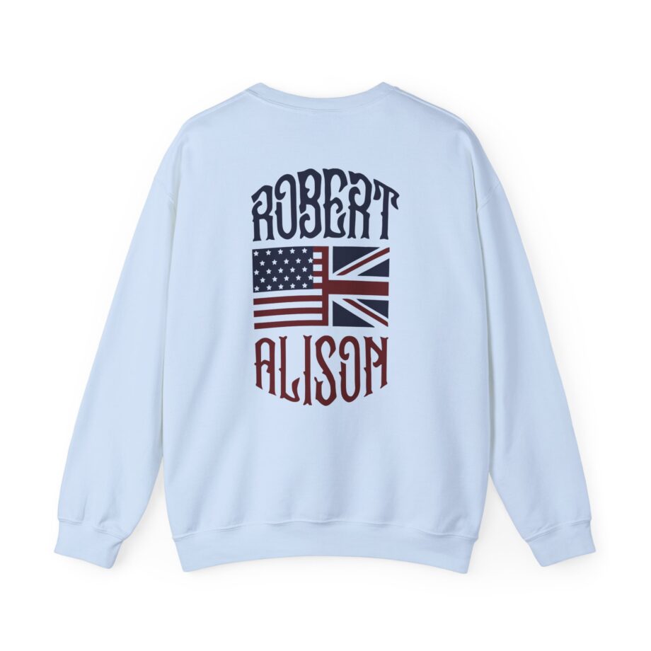 Robert Plant Inflated Type Unisex Heavy Blend™ Crewneck Sweatshirt