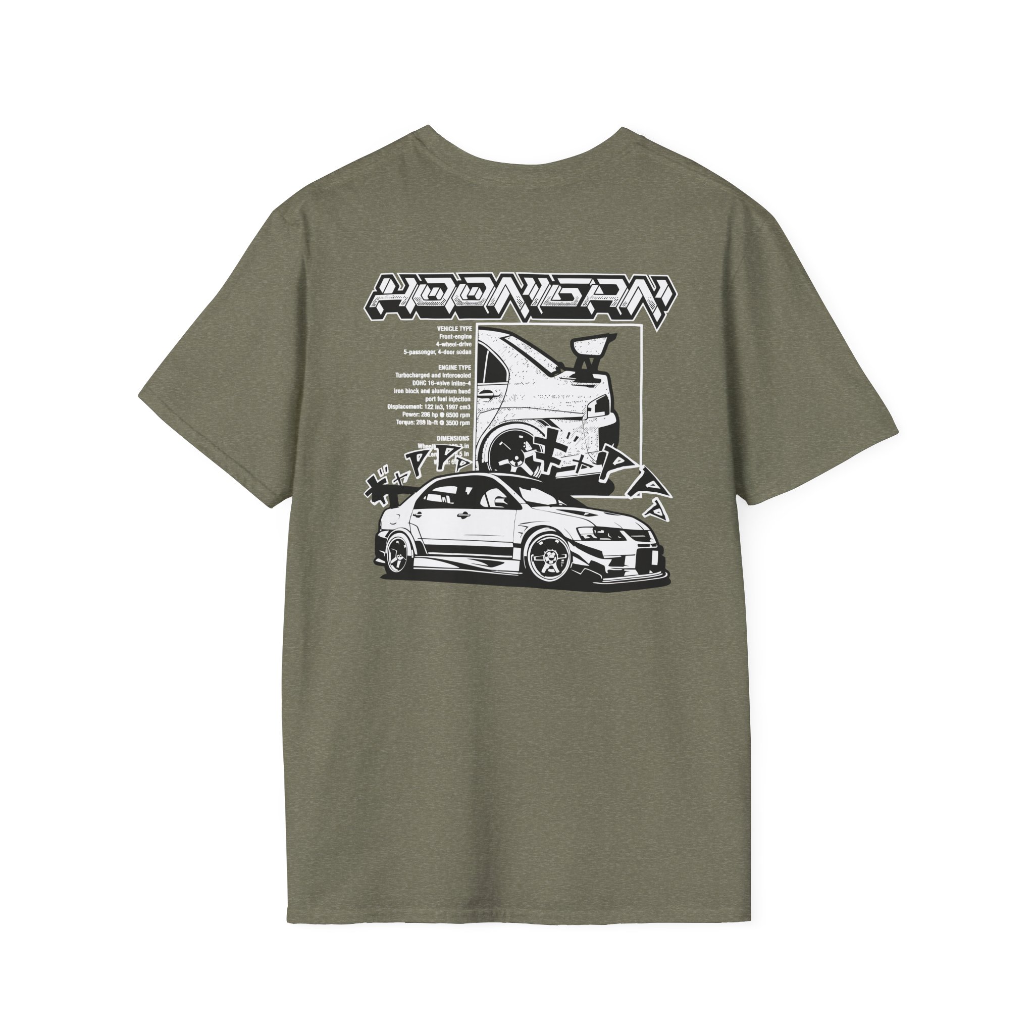 Ken Block Hoonigan Hardtail Unisex Softstyle T-Shirt
