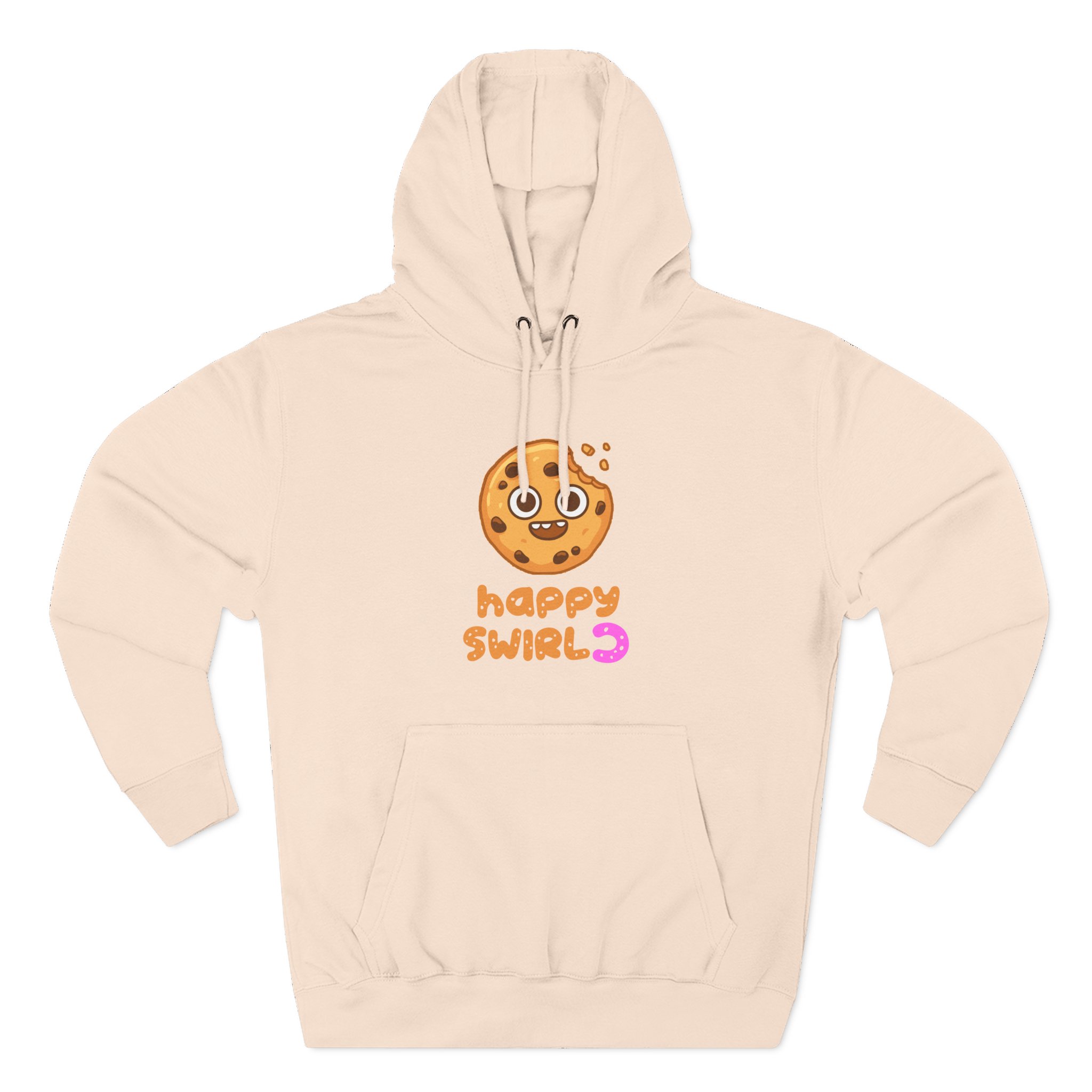 Cookieswirlc Three-Panel Fleece Hoodie