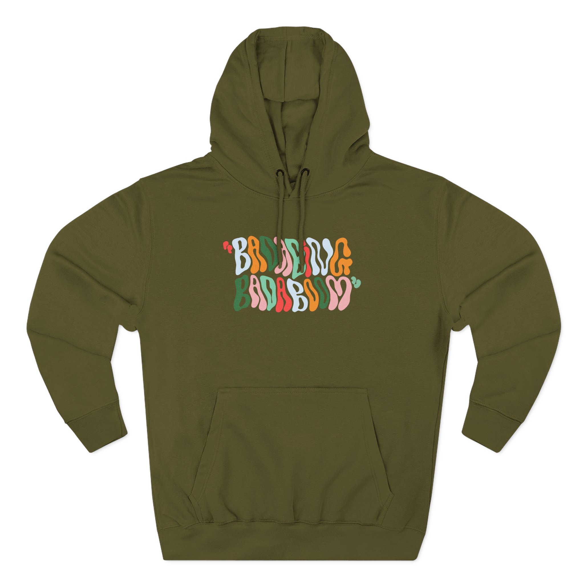 Stephanie Soo Badabing Badaboom Three-Panel Fleece Hoodie
