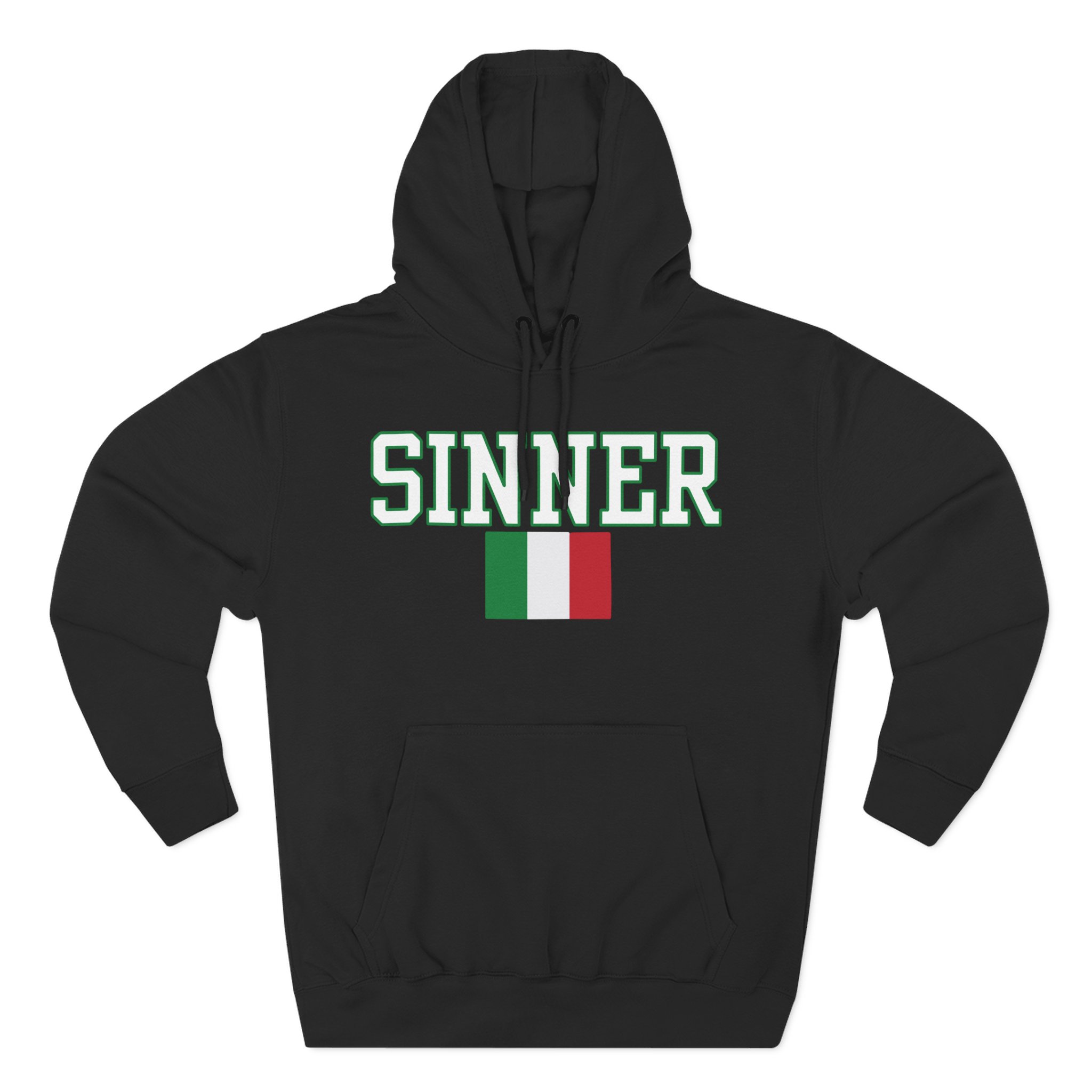 Jannik Sinner Three-Panel Fleece Hoodie