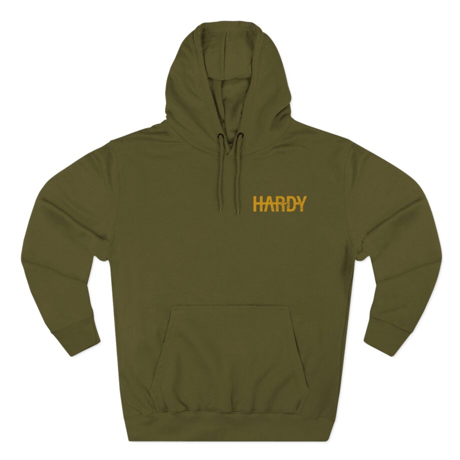 Hardy Happy Hour Three-Panel Fleece Hoodie