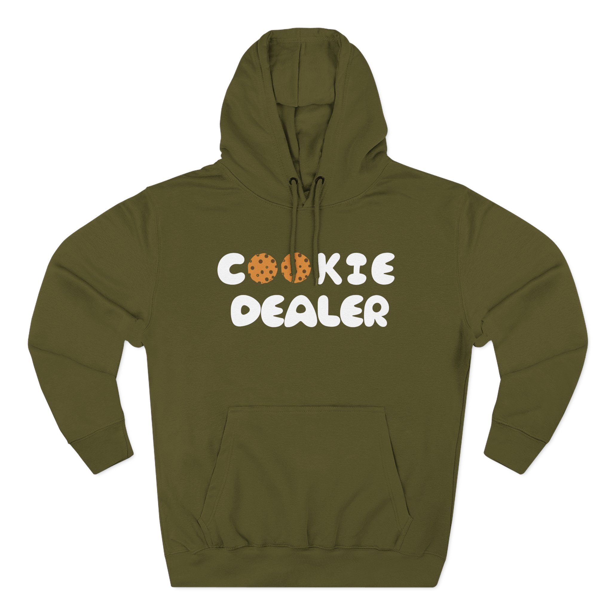 Cookieswirlc Three-Panel Fleece Hoodie