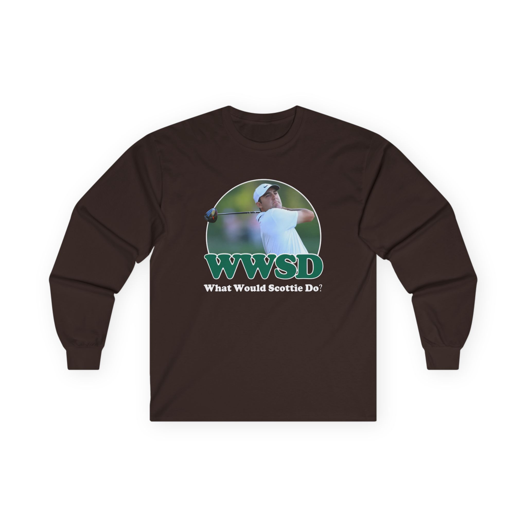 Scottie Scheffler What Would Do Wwsd Unisex Ultra Cotton Long Sleeve Tee