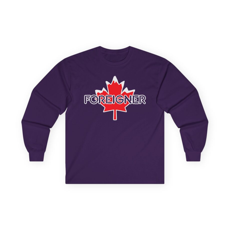 Foreigner Signed Unisex Ultra Cotton Long Sleeve Tee