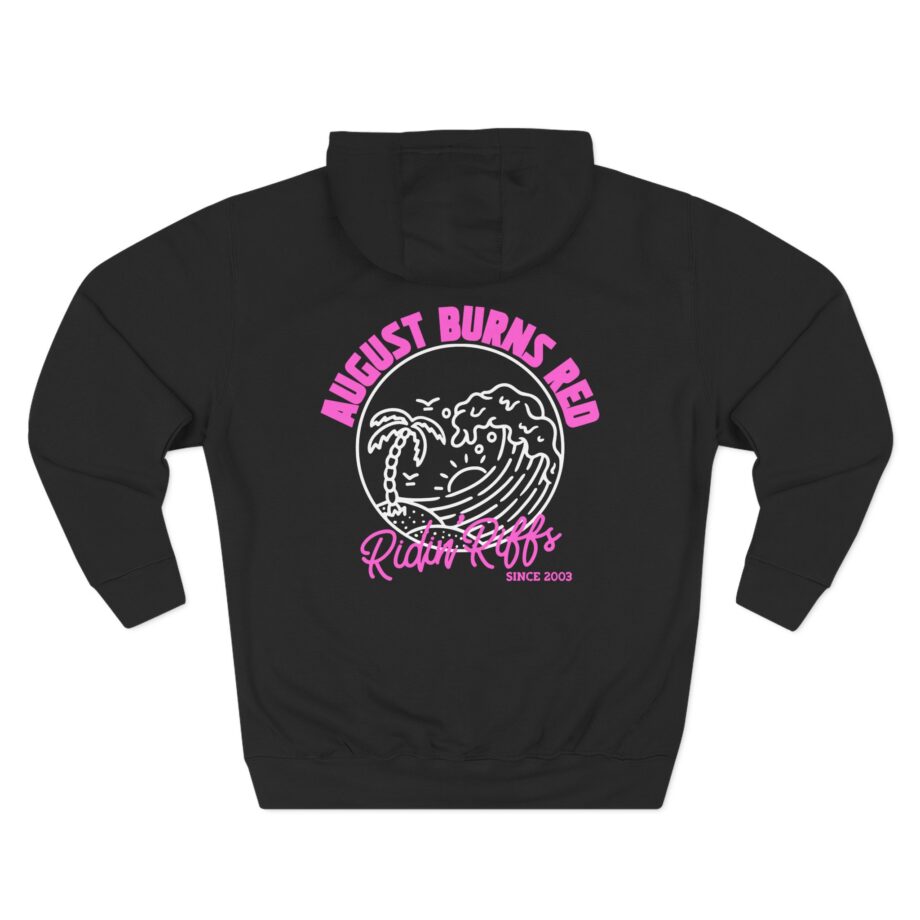August Burns Red Riff Riders Teal Three-Panel Fleece Hoodie